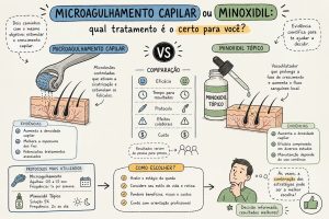 Leia mais sobre o artigo Microagulhamento capilar ou minoxidil: qual é melhor?